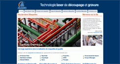 Desktop Screenshot of maquettesarchitecture.com