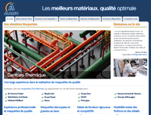 Tablet Screenshot of maquettesarchitecture.com